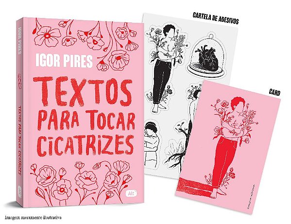Livro Textos para tocar cicatrizes - Textos cruéis demais