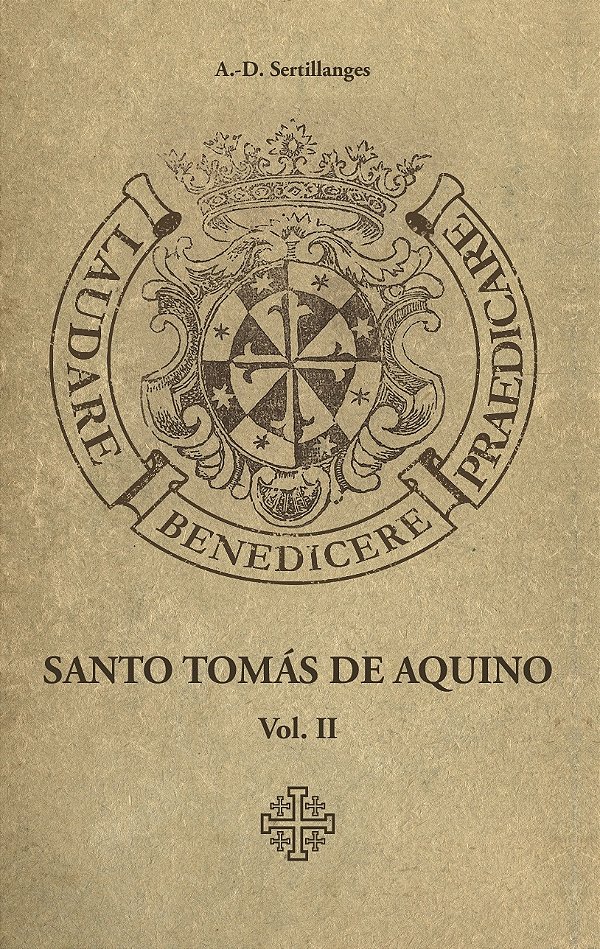 Livro Santo Tomás De Aquino - Vol. Ii