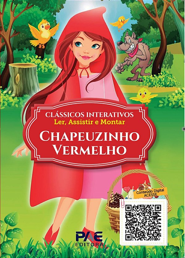 Livro Clássicos interativos - chapeuzinho vermelho