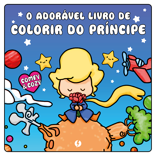 Livro O adorável livro de colorir do Príncipe