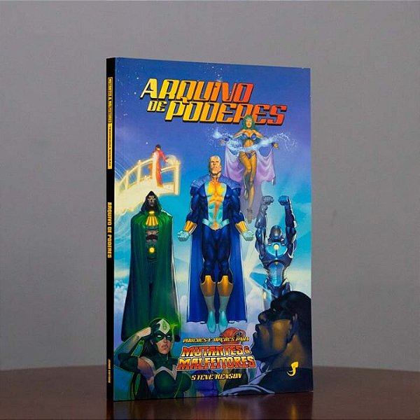 Livro Arquivo De Poderes - Mutantes E Malfeitores