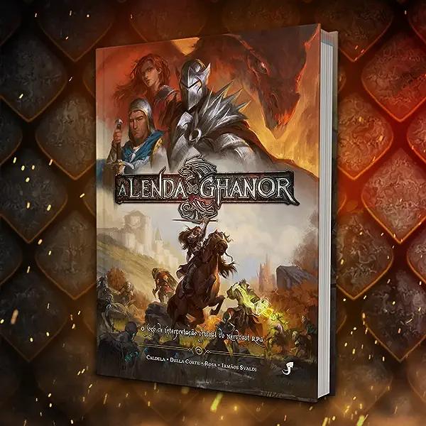 Livro A Lenda De Ghanor Rpg