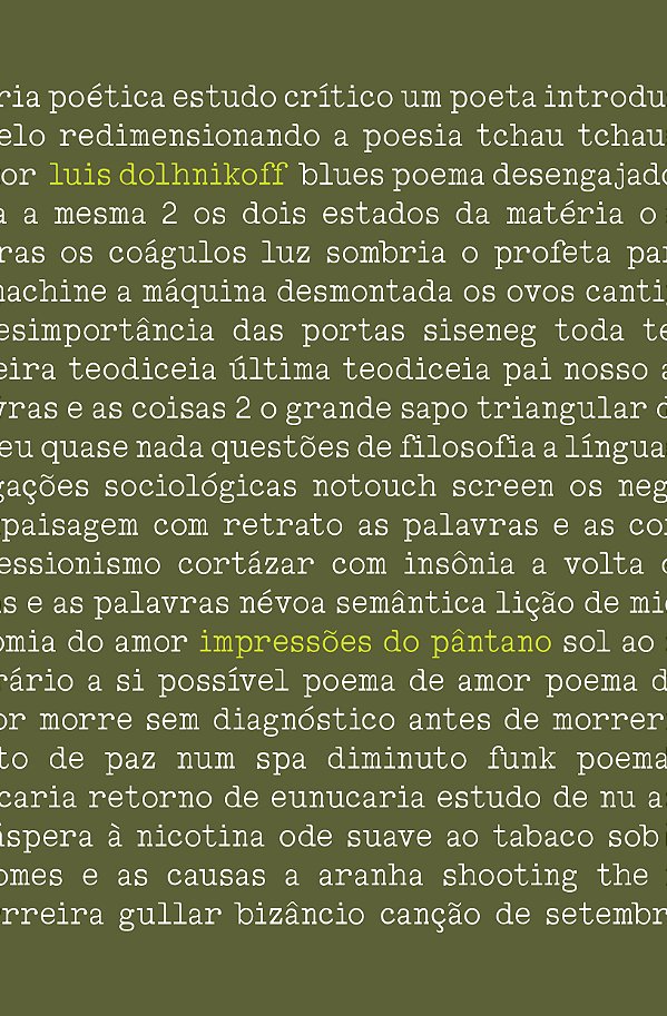 Livro Impressões Do Pantano