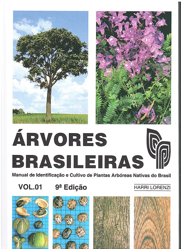 Livro Árvores Brasileiras Vol. 01