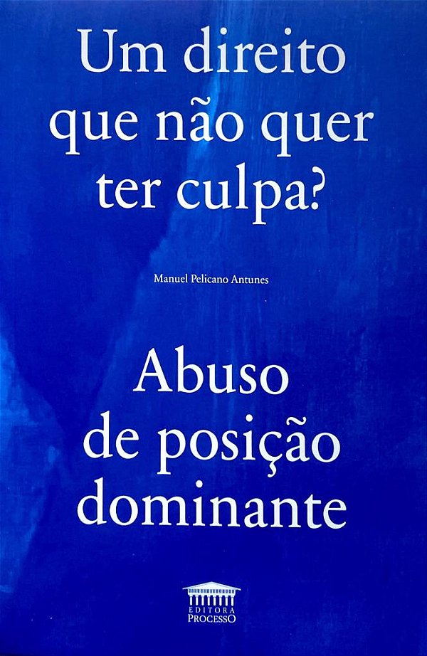 Livro Um Direito Que Não Quer Ter Culpa ?