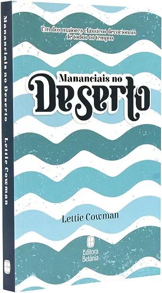 Livro Mananciais no Deserto - Azul