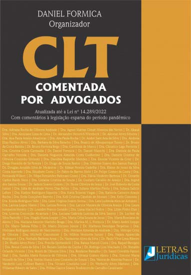 Livro Clt Comentada Por Advogados - 01Ed/22