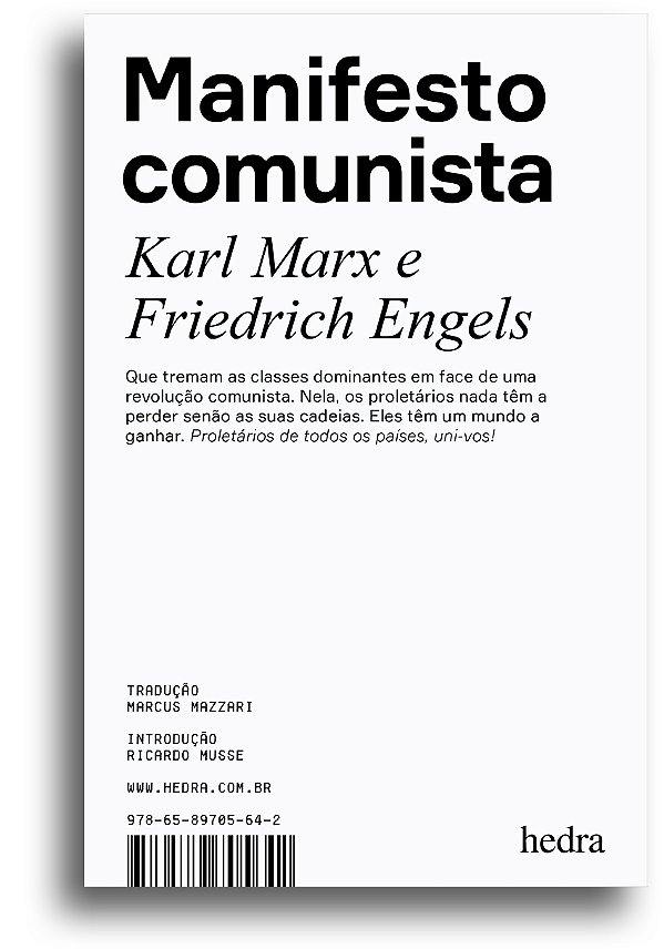 Livro Manifesto comunista