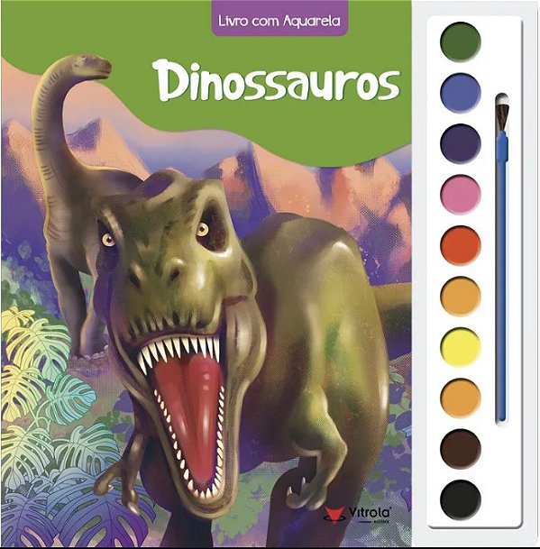 Livro Aquarela - Dinossauros