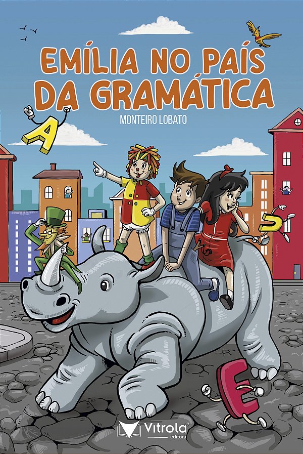 Livro Emília No País Da Gramática