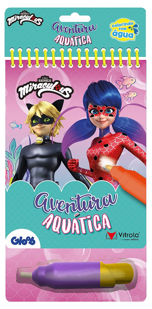 Livro Aquabook - Ladybug - Aventura aquática