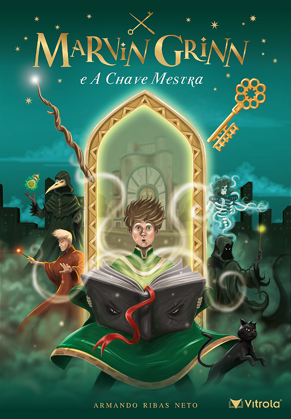 Livro Marvin Grinn e a chave mestra