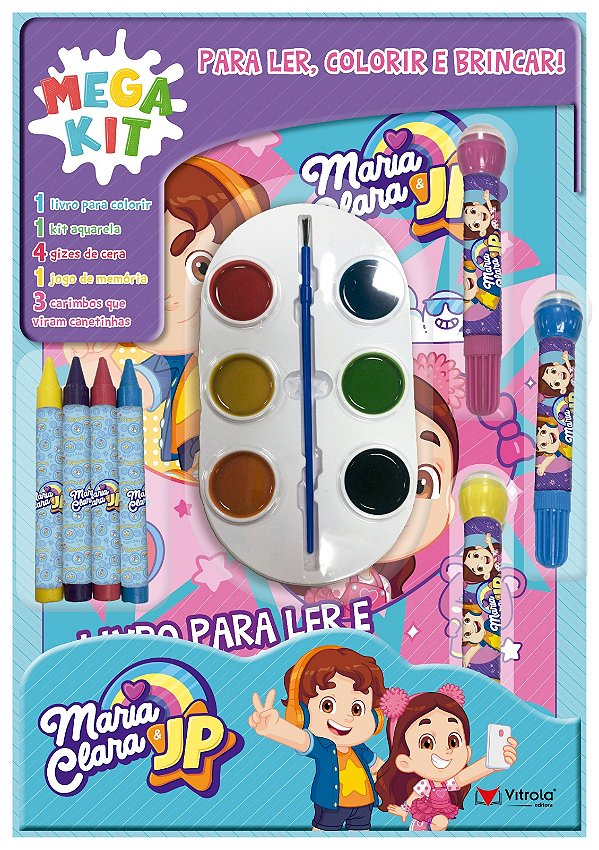 Livro Supe color pack - Maria Clara e JP
