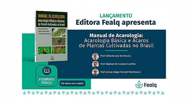 Livro Manual De Acarologia