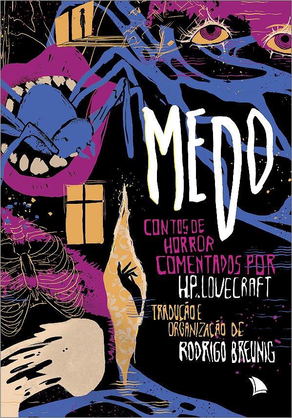 Livro Medo: contos de horror comentados por H.P. Lovecraf...