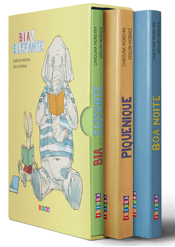 Livro Box Bia e o elefante