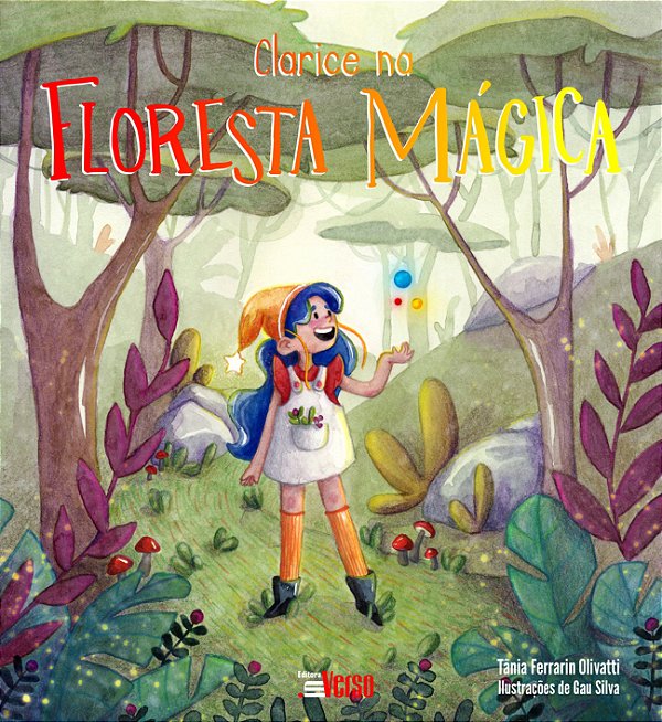 Livro Clarice na floresta mágica