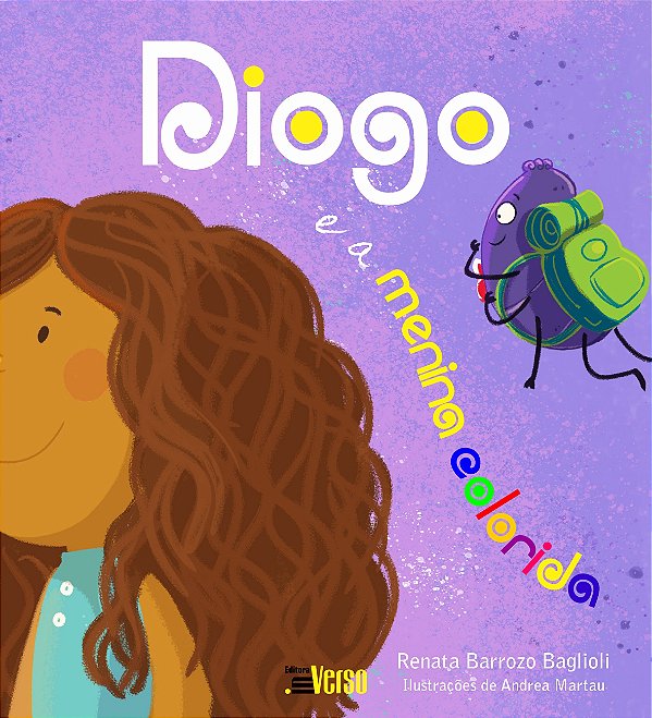 Livro Diogo e a menina colorida (Volume 1)