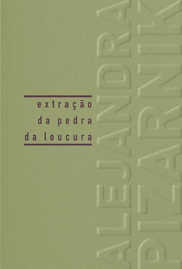 Livro Extração da pedra da loucura