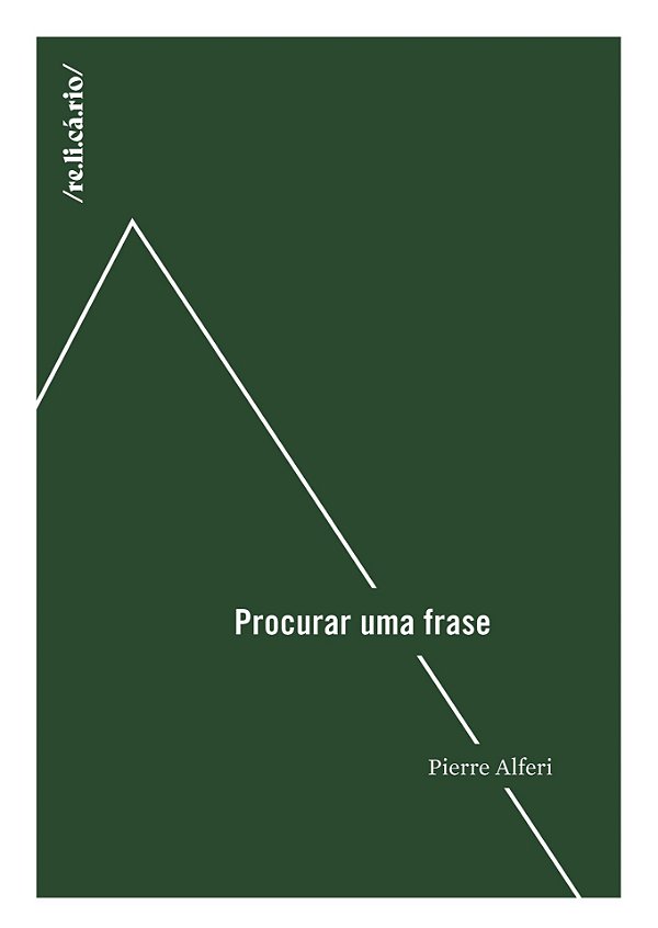 Livro Procurar Uma Frase