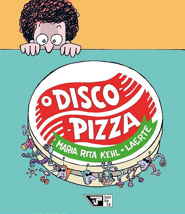 Livro O disco-pizza