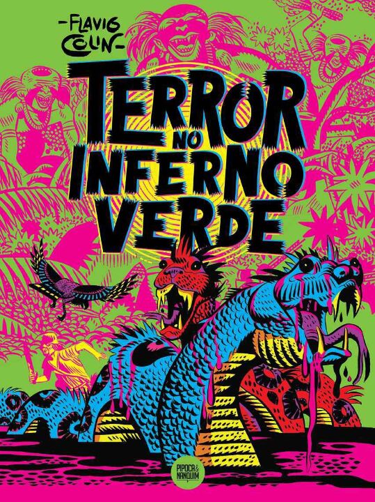 Livro Terror No Inferno Verde