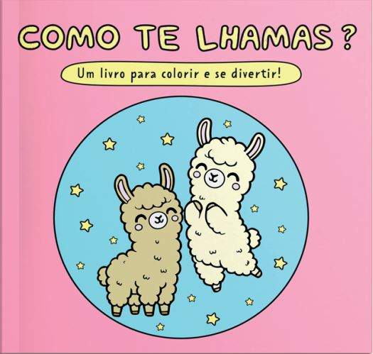 Livro Como te lhamas?: um livro para colorir e se diverti...