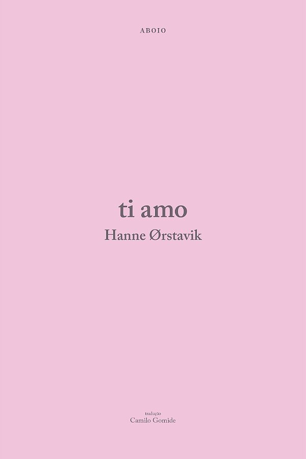 Livro Ti Amo