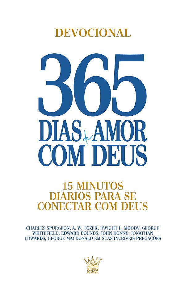 Livro 365 dias de amor com Deus - Devocional