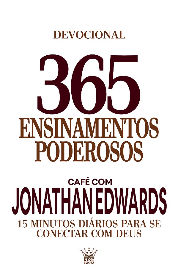 Livro Café com Jonathan Edwards