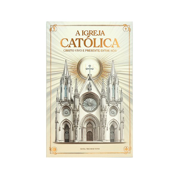 Livro A Igreja Católica - Cristo Vivo E Presente Entre Nó...