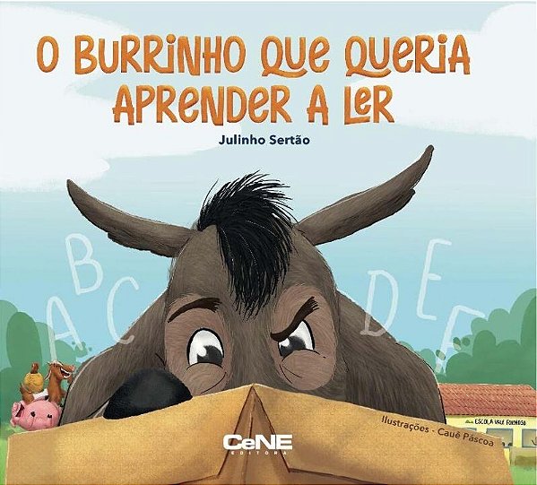 Livro O Burrinho Que Queria Aprender A Ler