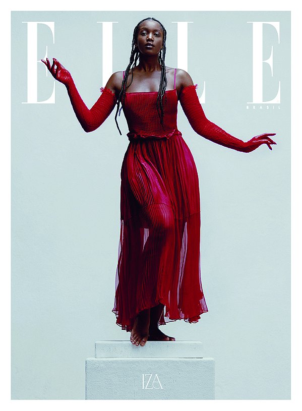 Livro ELLE Brasil: Capa versão IZA