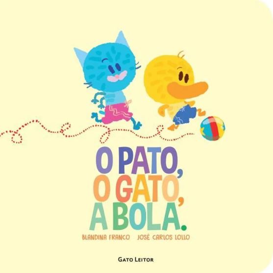 Livro O Pato, O Gato, A Bola