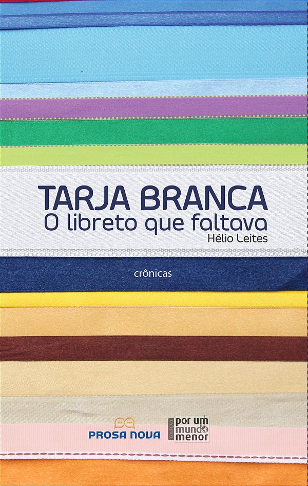 Livro Tarja branca: o libreto que faltava