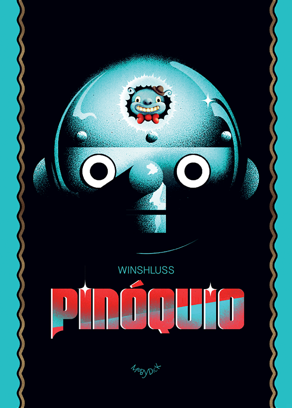 Livro Pinoquio + Marcador + Bookplate (Moby Dick)