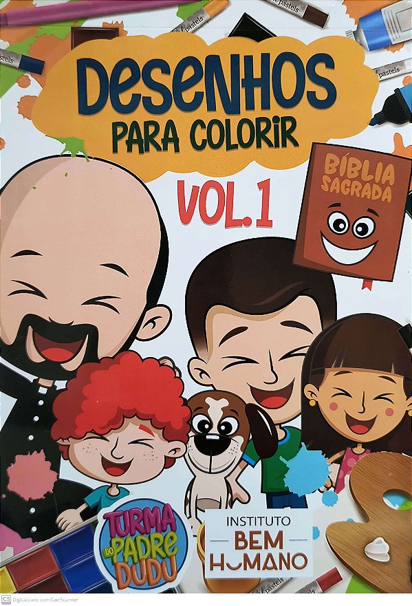 Livro Desenhos Para Colorir - Vol.1