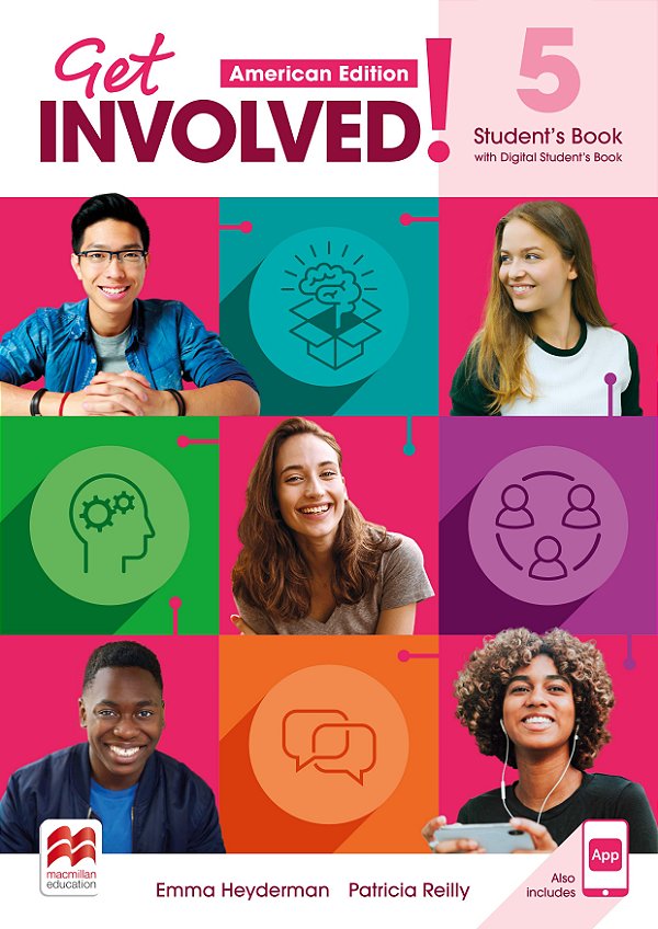 Livro Get involved! american edition student's book & app w/wb-...