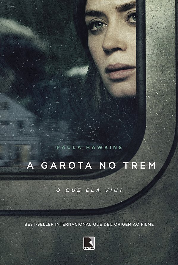 Livro A garota no trem (Capa do filme)