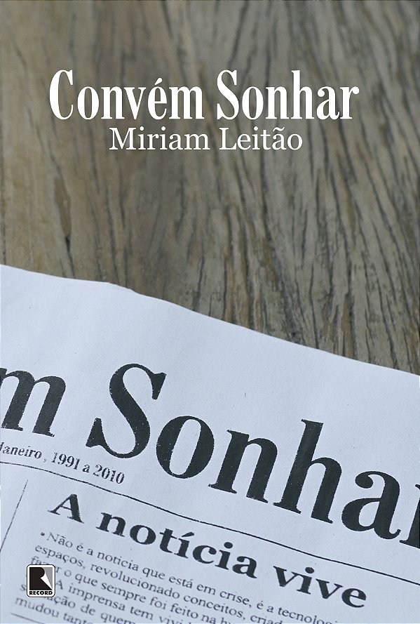 Livro Convém sonhar