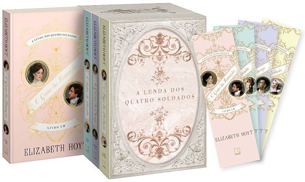 Livro Box A Lenda dos Quatro Soldados