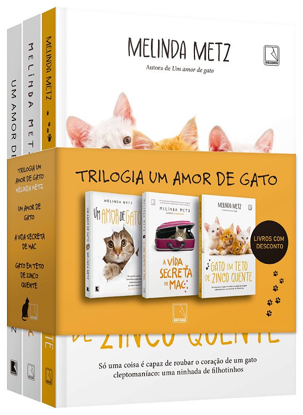 Livro Kit um amor de gato