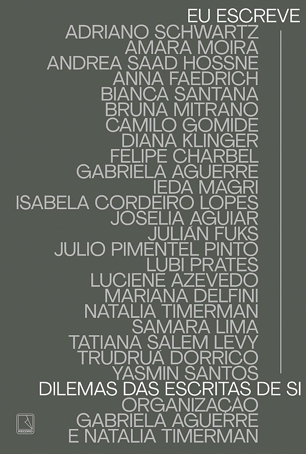 Livro Eu escreve: dilemas das escritas em si