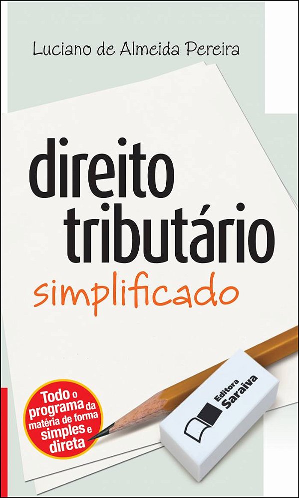 Livro Direito tributário: simplificado