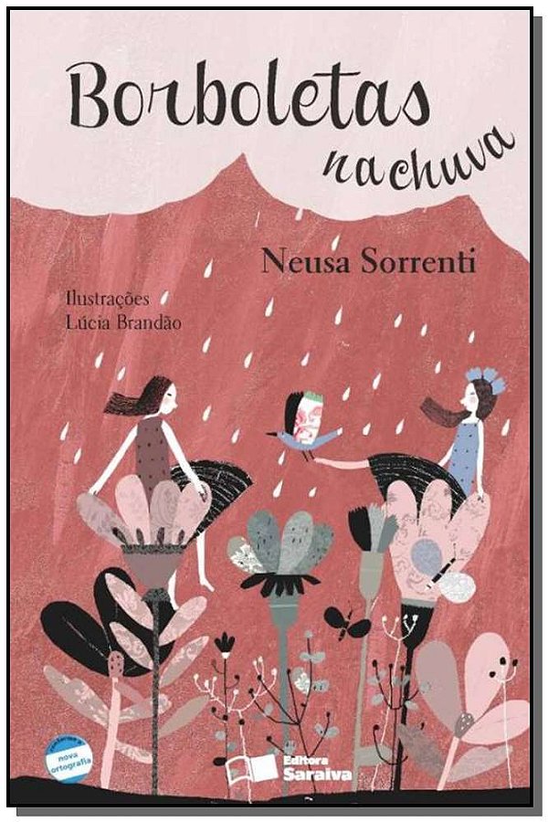 Livro Borboletas na chuva