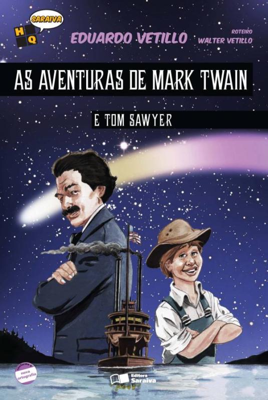 Livro As Aventuras De Mark Twain E Tom Sawyer