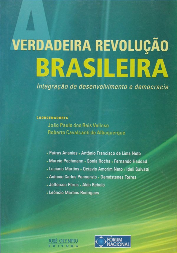 Livro A VERDADEIRA REVOLUÇÃO BRASILEIRA