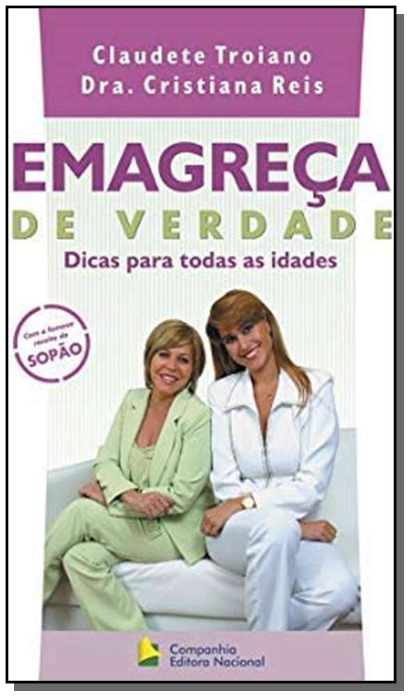 Livro Emagreça De Verdade