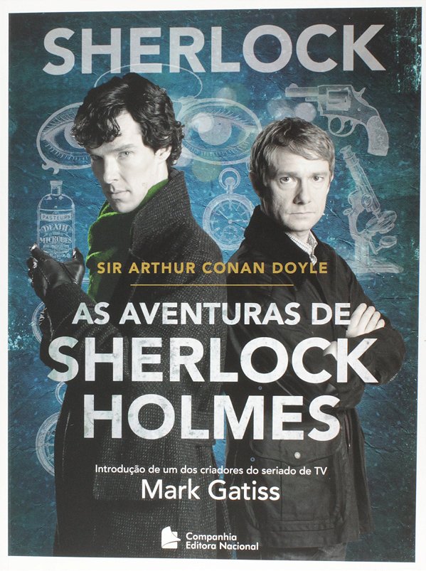 Livro Sherlock - As aventuras de Sherlock Holmes