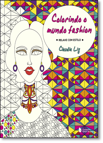 Livro Colorindo O Mundo Fashion